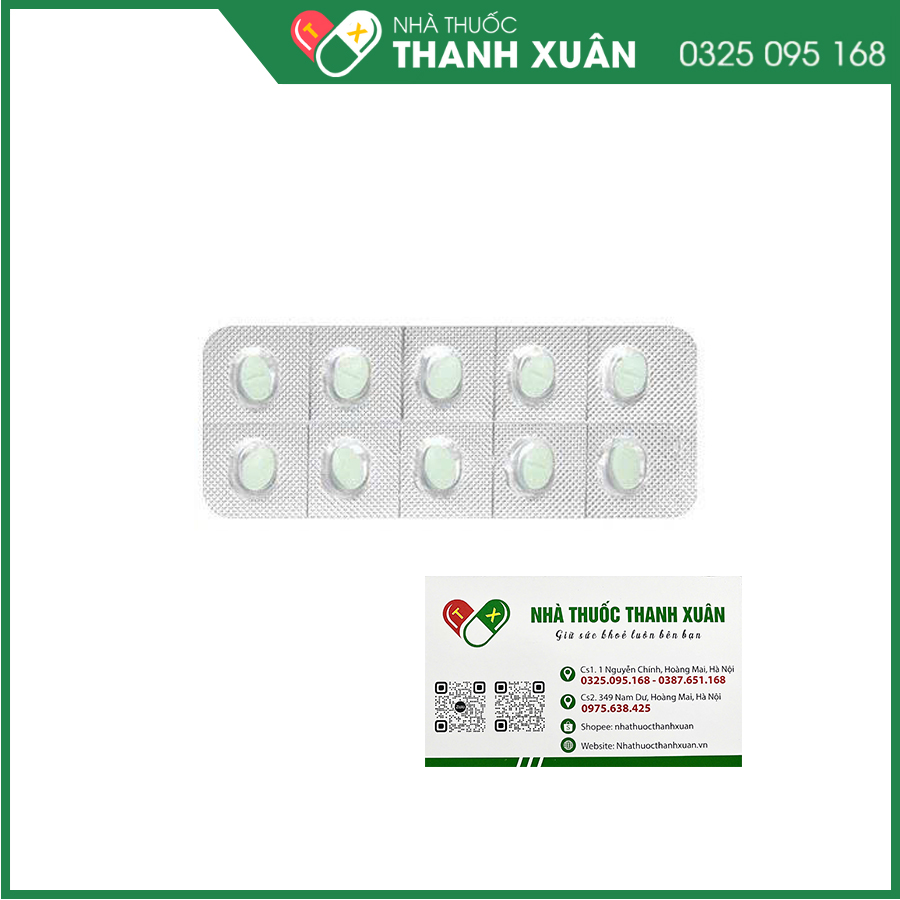 Baburex 10mg thuốc điều trị hen phế quản, viêm phế quản mạn tính